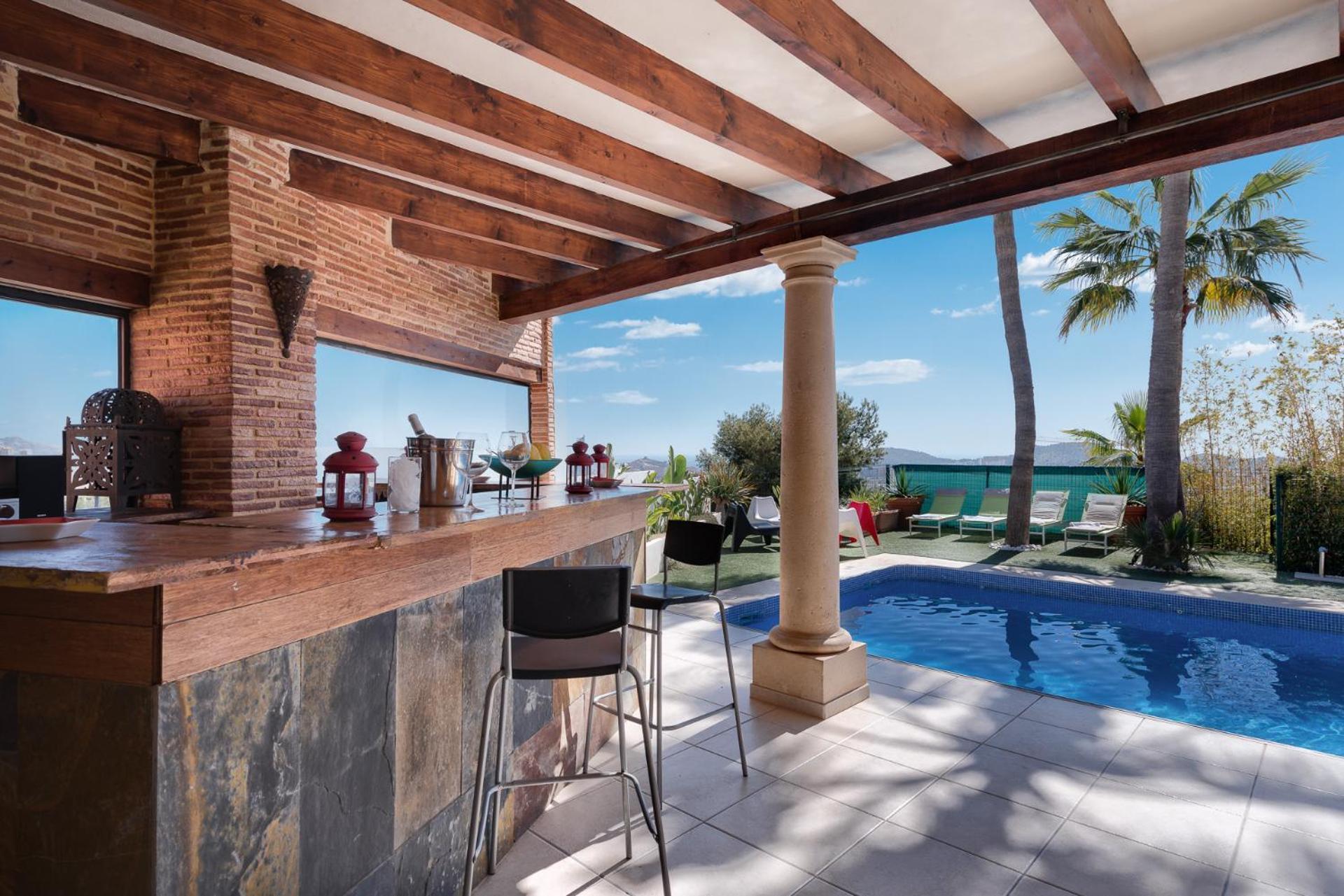 Villa Sol Y Mar Cala de Finestrat Kültér fotó